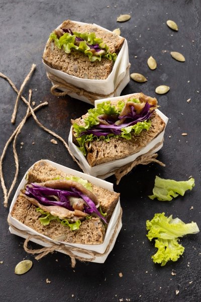 Healthy Snacks for Fat Loss UK wraps mini sandwiches