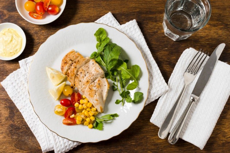 7-Day Healthy Diet Plan for Weight Loss lean protein dinner