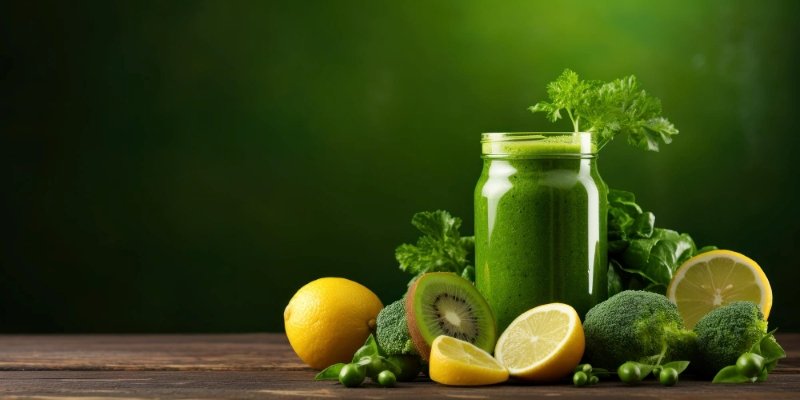 Detox Diet UK healthy green vegetable juices