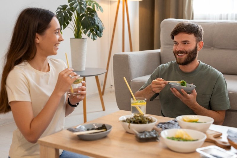 Healthy eating habits for adults in the UK maintained through daily routines