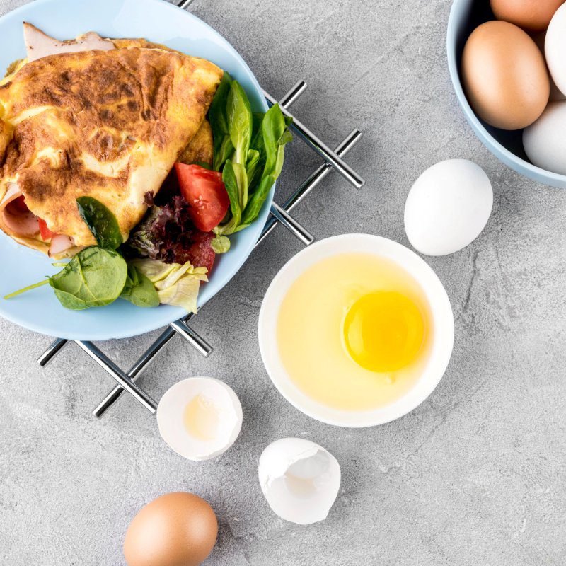 High Protein Foods List for Fat Loss USA eggs