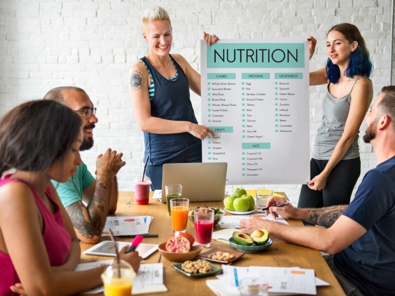 Nutritionists UK creating personalized meal plans for weight loss and fitness