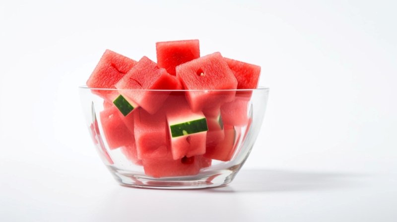 Fresh watermelon bowl showing Watermelon Calories in USA for smart portion planning