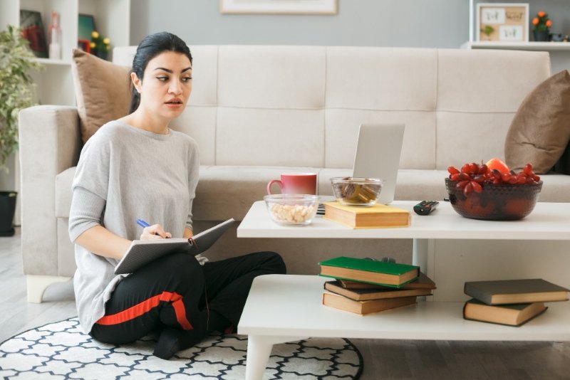 Planner showing Best Meditation for Stress and Anxiety USA 7 day routine setup