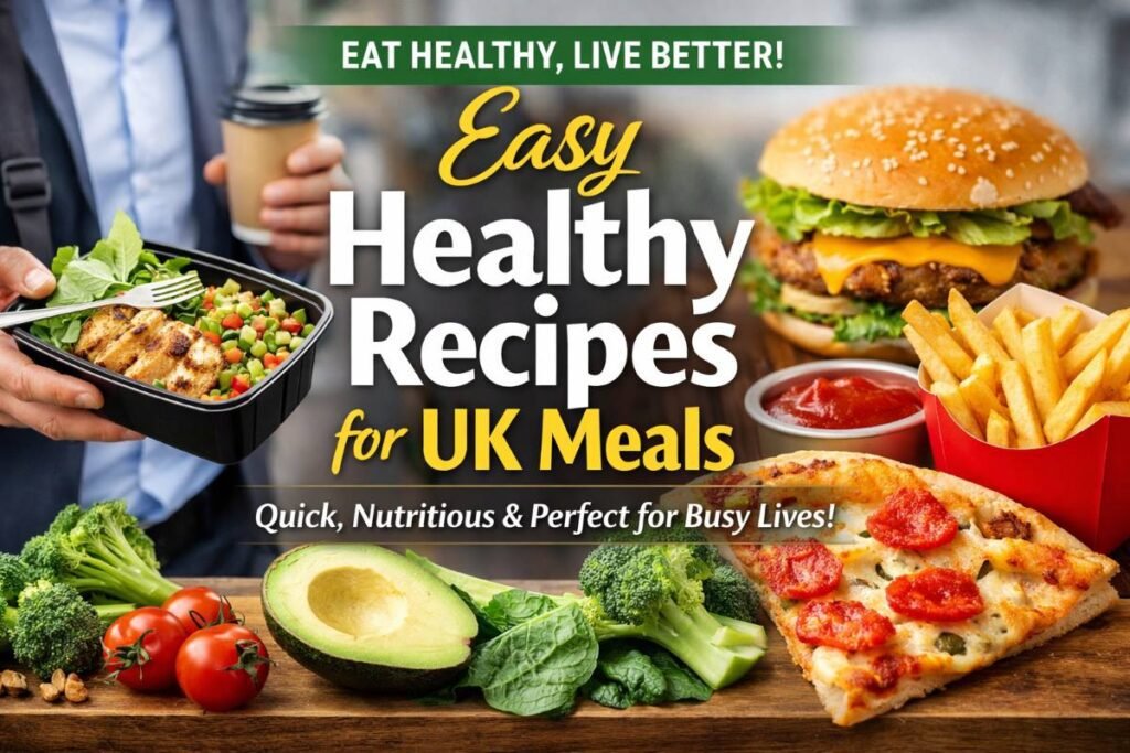 Easy Healthy Recipes for UK Meals compared to takeaway food