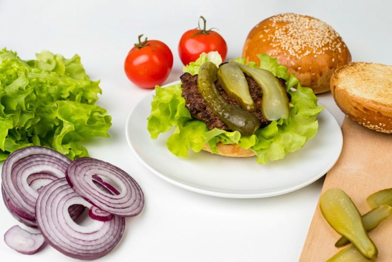 standard american diet vs healthy food nutrition guide USA