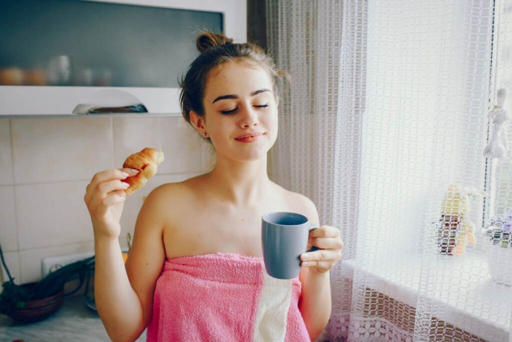 balanced morning routine healthy lifestyle weight loss success