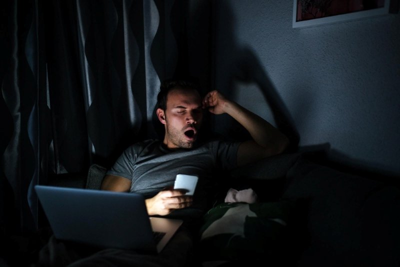 gut health sleep stress blue light lifestyle impact