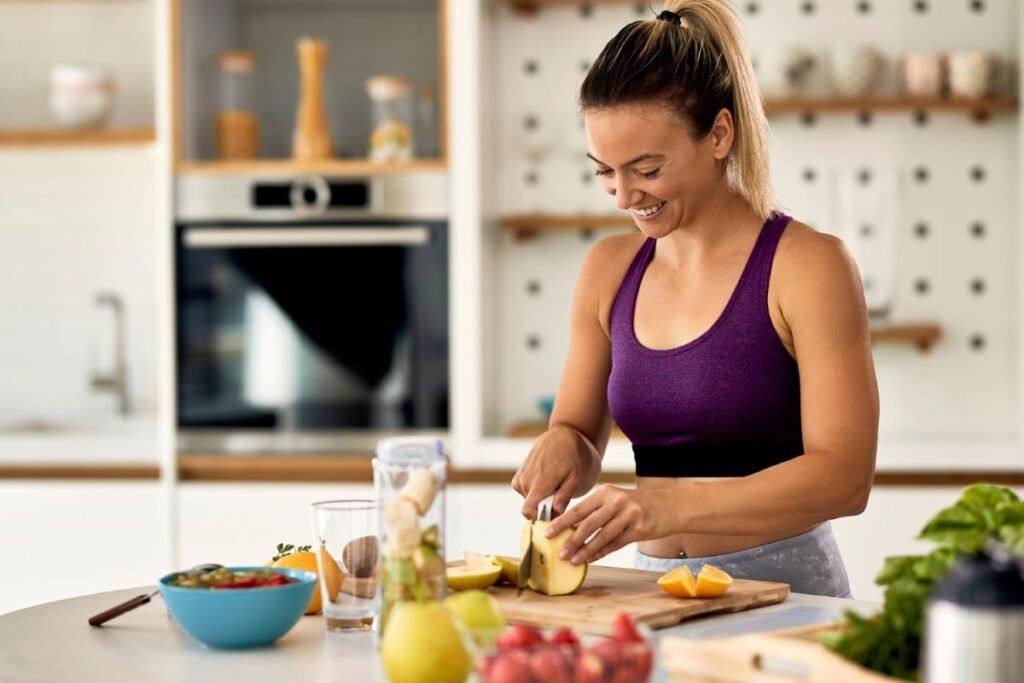 Healthy meal prep after NHS Health Check Over 40 to reduce cholesterol and weight