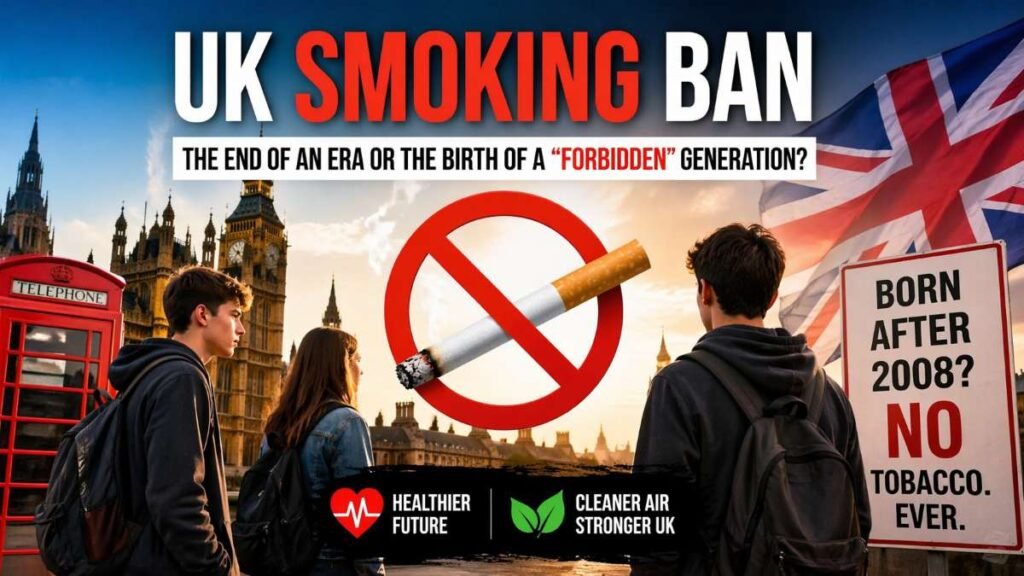 UK Smoking Ban changing youth lifestyle and public health in Britain