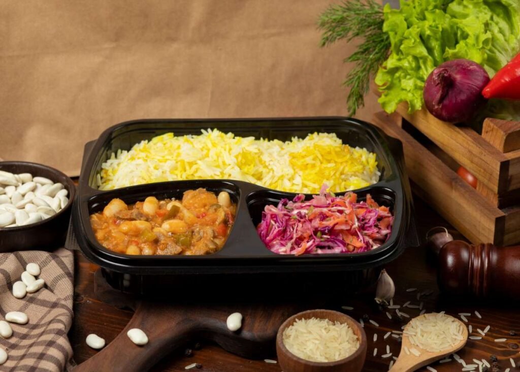 healthy meal prep under £25 UK batch cooking meal prep containers