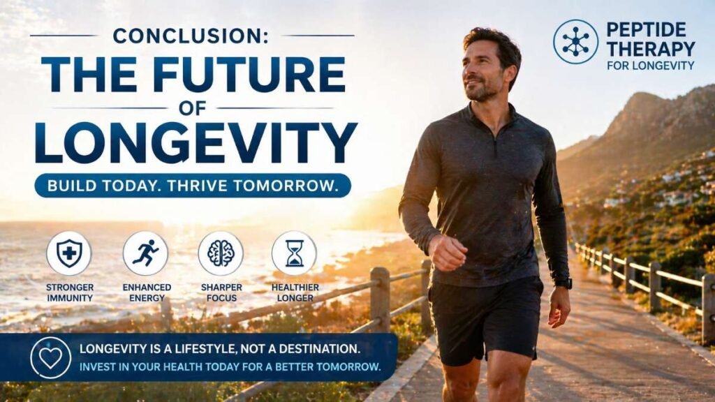 Peptide Therapy for Longevity supporting long-term health and vitality
