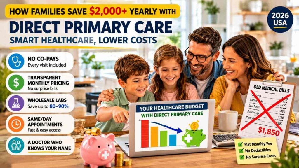 Direct Primary Care Near Me helping American families save healthcare costs with affordable monthly membership plans