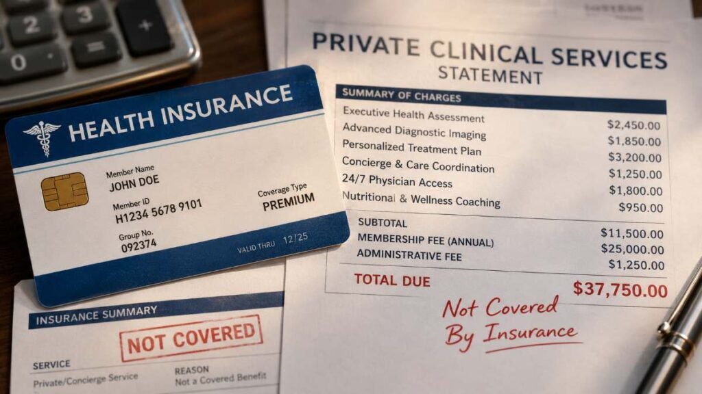 Analyzing hidden fees beyond the standard concierge medicine cost per year USA retainer.