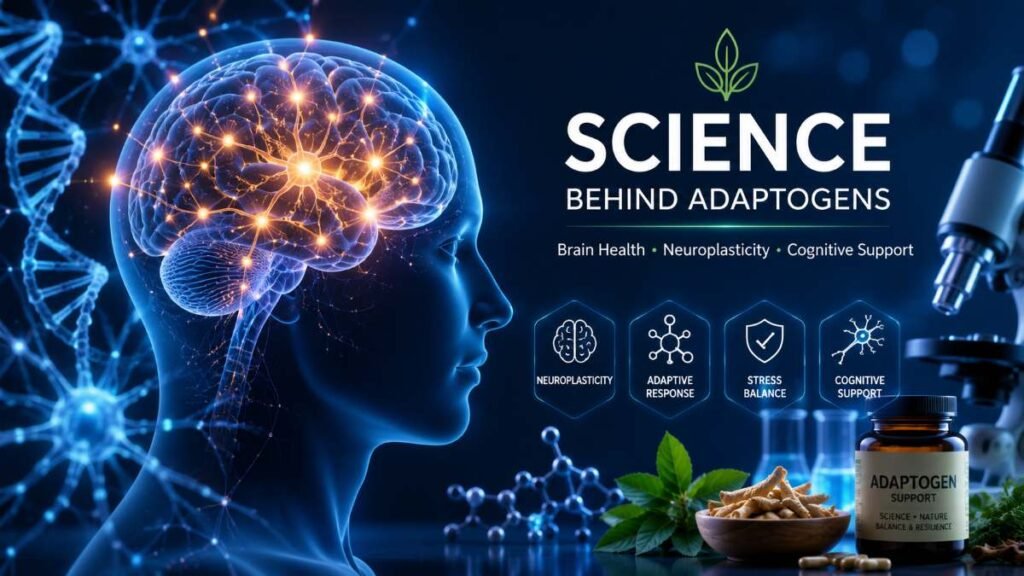 Clinical research on adaptogen supplements in USA efficacy.