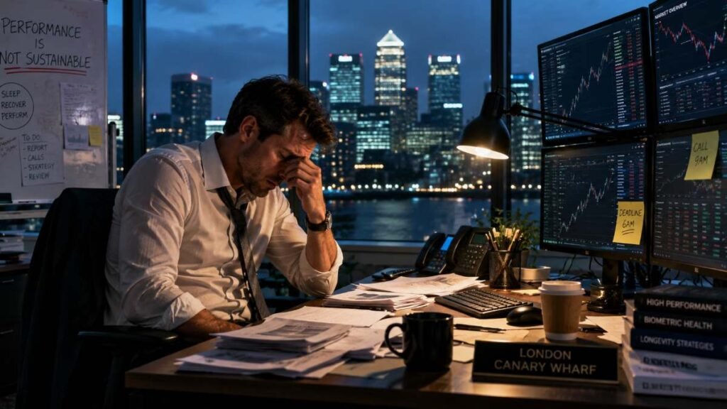 Metabolic burnout in a London professional