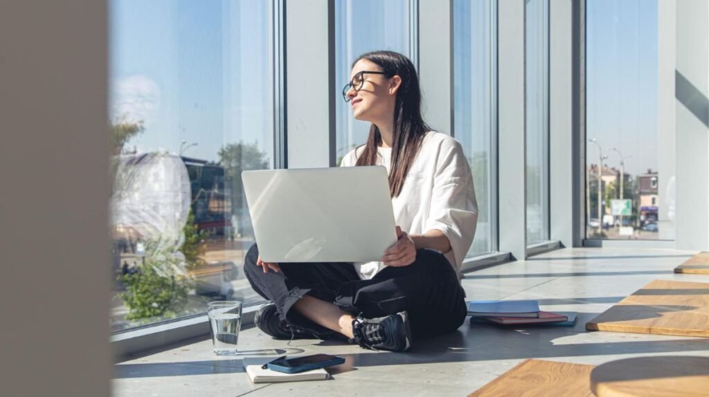 Employee returning to work after burnout recovery and a mental health sick note UK.