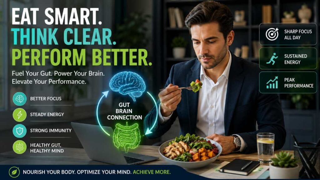 Executive Wellness Program supporting gut-brain health and cognitive clarity
