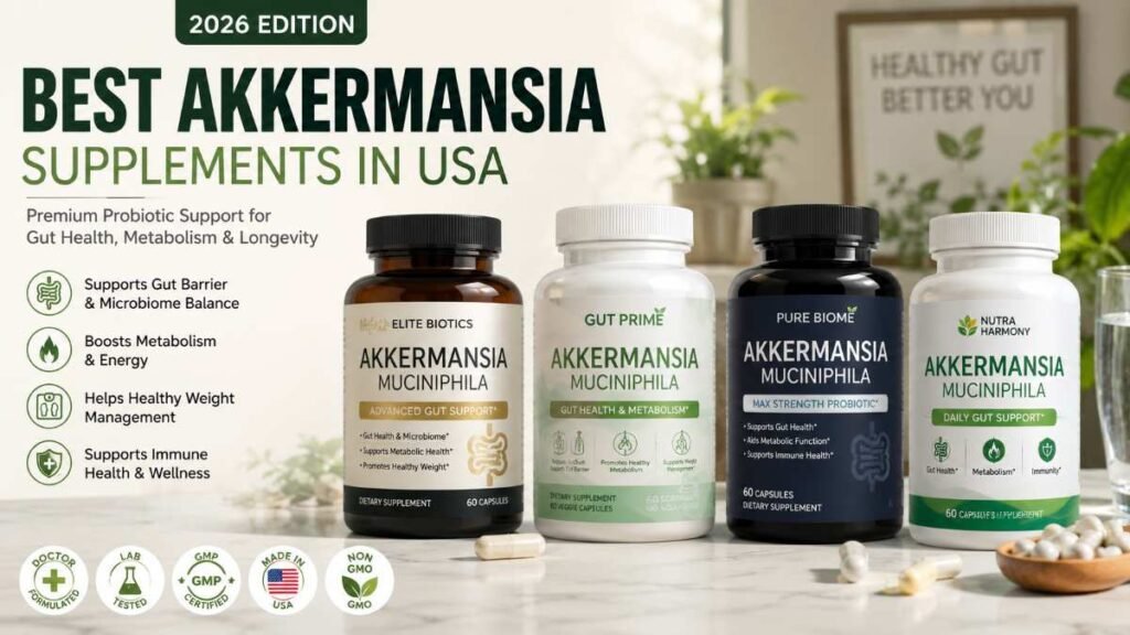 Akkermansia Muciniphila with berberine and polyphenols for metabolic health support
