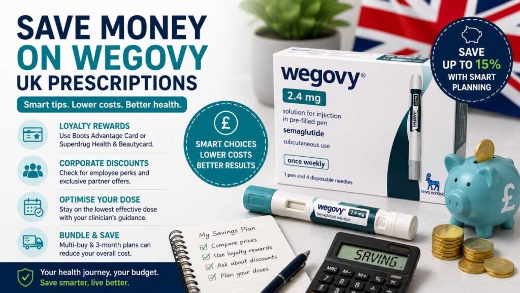 How to save money and reduce private Wegovy UK price prescription costs