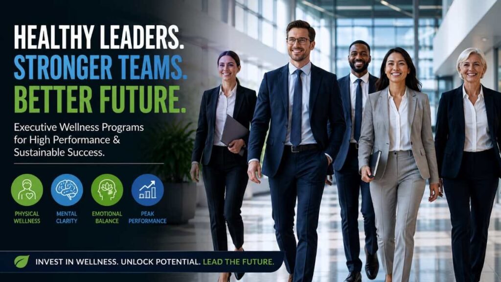 Executive Wellness Program improving leadership performance and corporate resilience