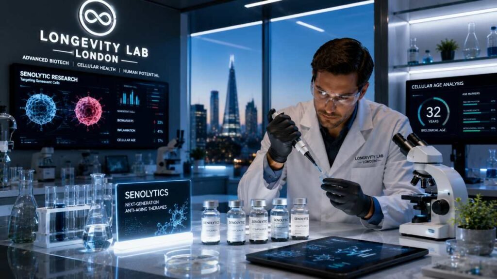 Biohacking tech in longevity clubs' in London