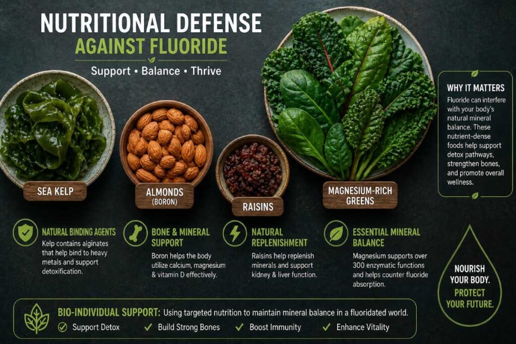 Foods that help the body process minerals and the truth about fluoride in US city water best filtration 2026.