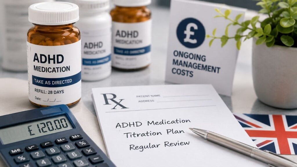 Understanding titration fees and private ADHD assessment UK cost & waiting times transparency.