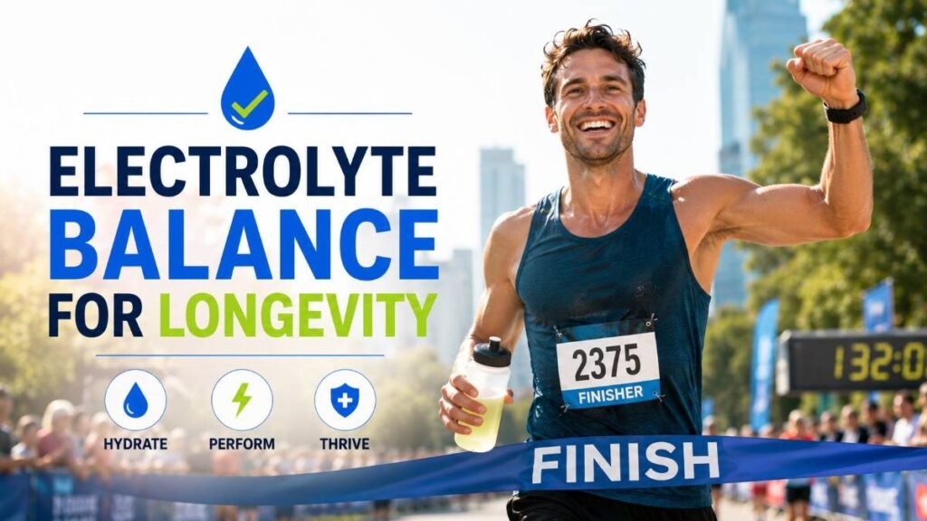 Longevity benefits of the best electrolyte powder for runners in the UK