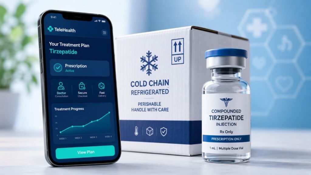 Secure a legitimate Compounded Tirzepatide Online Prescription USA through an accredited digital health platform.