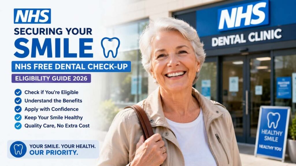 Final guide on securing your smile with NHS Free Dental Check-up Eligibility 2026.