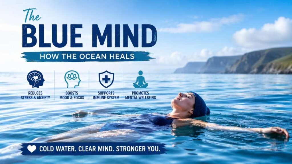 Blue Mind theory and Benefits of Sea Swimming UK for anxiety relief and emotional balance