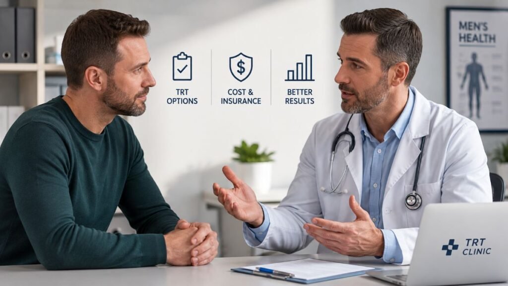 TRT clinic near me cost and insurance USA guide