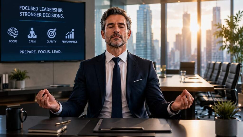 Executive Wellness Program improving cognitive resilience and stress performance