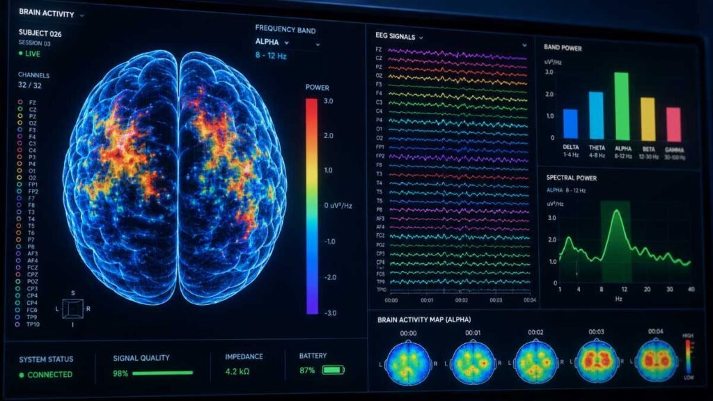 Decoding mental architecture with Brain-Computer Interface Focus