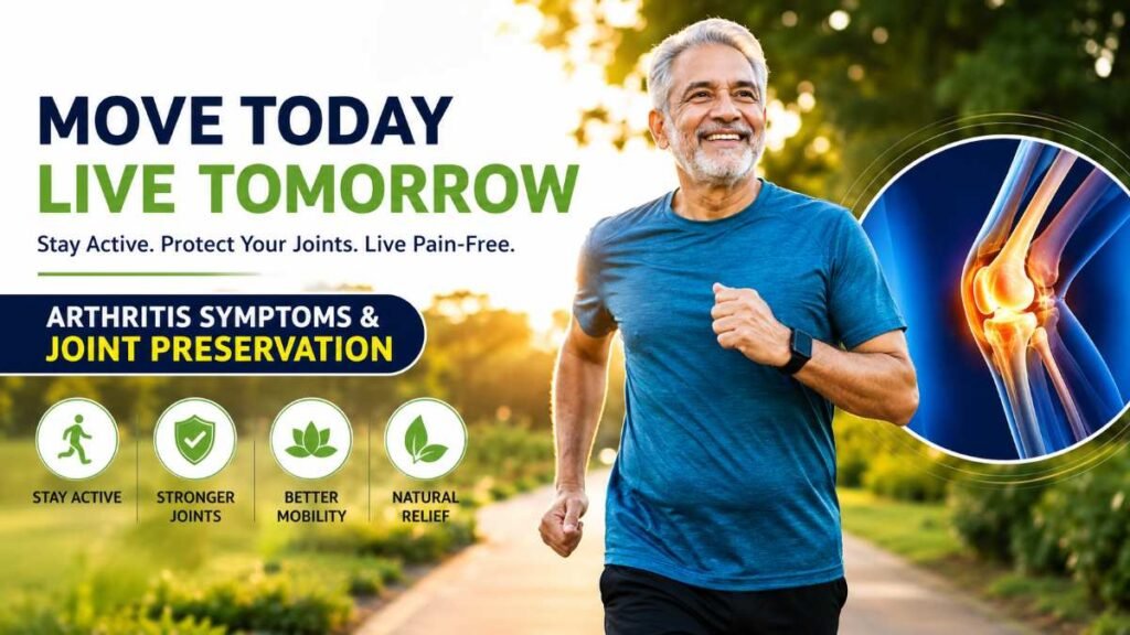 Arthritis symptoms and joint preservation guide
