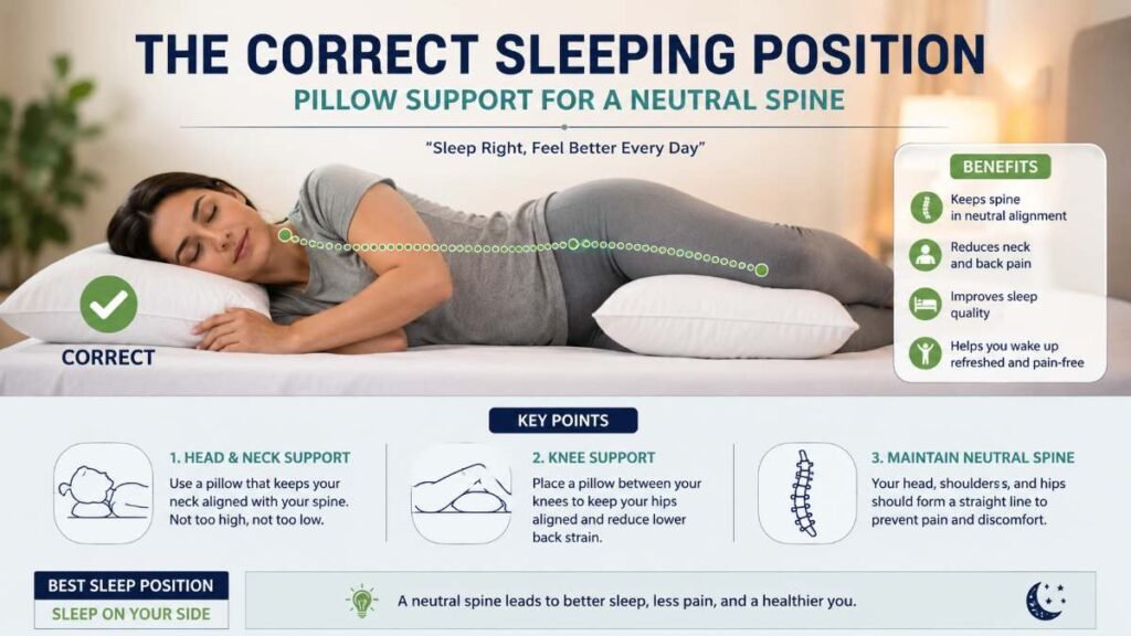 Sleep hygiene for lower back pain