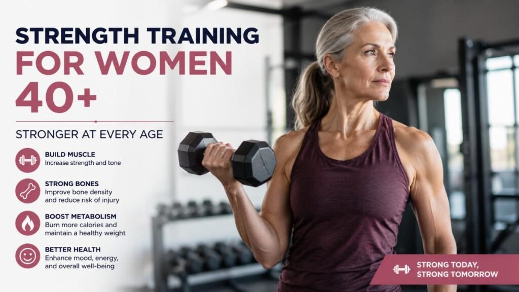 Female lower back pain after 40