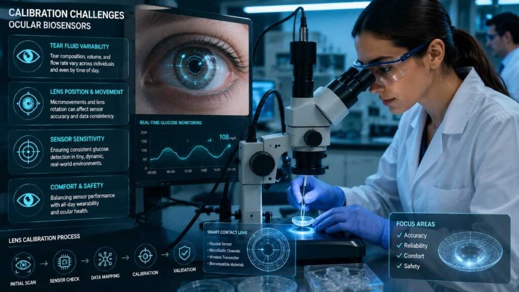 Overcoming technical hurdles in glucose lens design