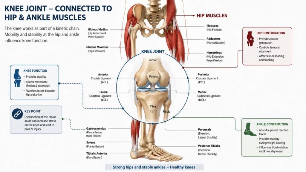 Understanding the kinetic chain for better knee pain relief