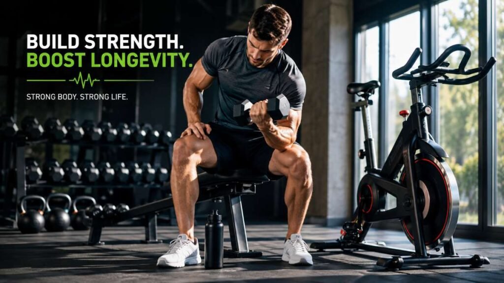 Strength training and Zone 2 Cardio Protocols for Longevity