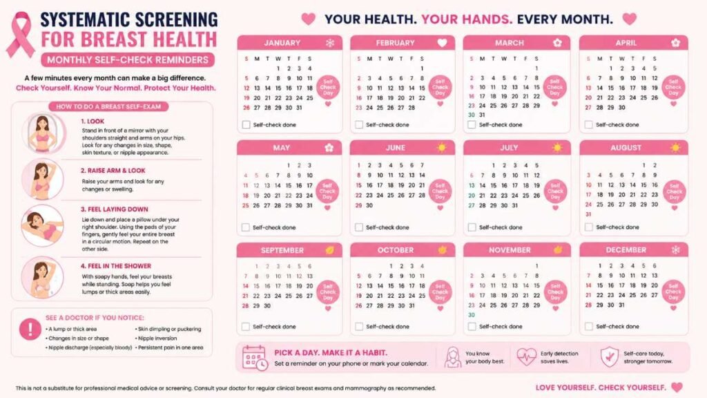 Systematic screening for early warning signs of