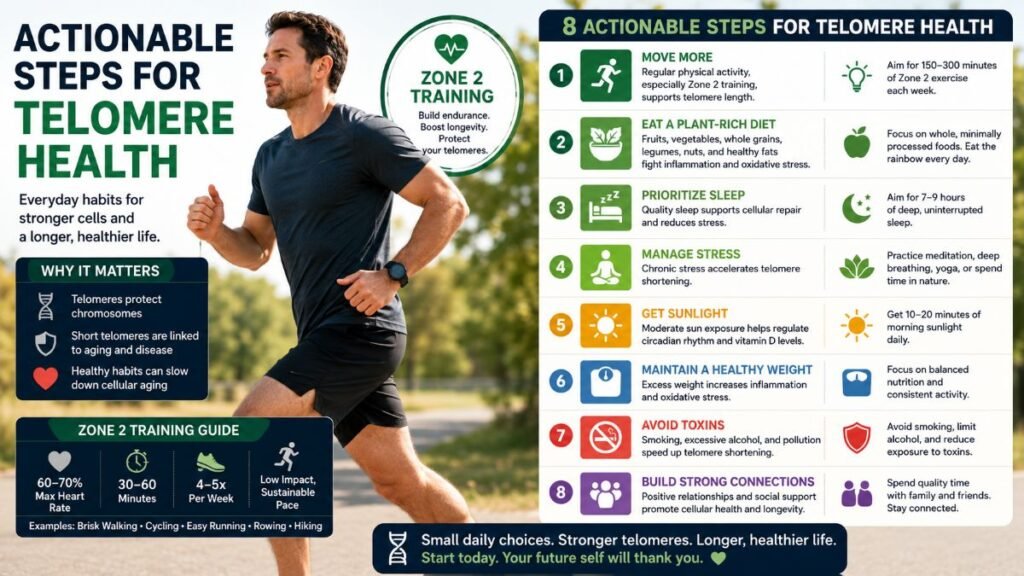 Proactive health steps post telomere testing cost in USA