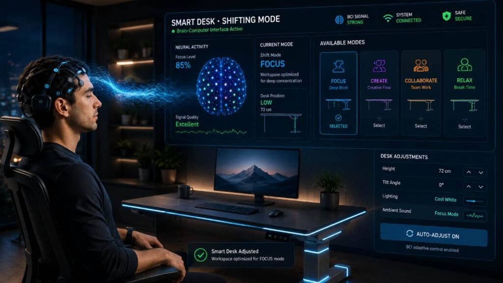 Cognitive longevity tracking via Brain-Computer Interface Focus