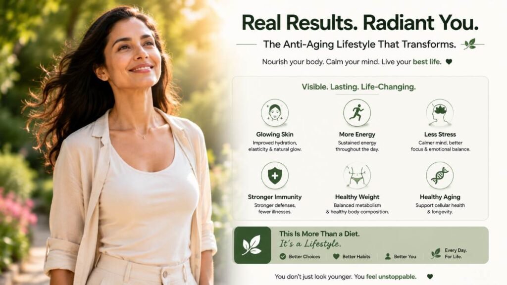 Achieving results with an anti-aging diet