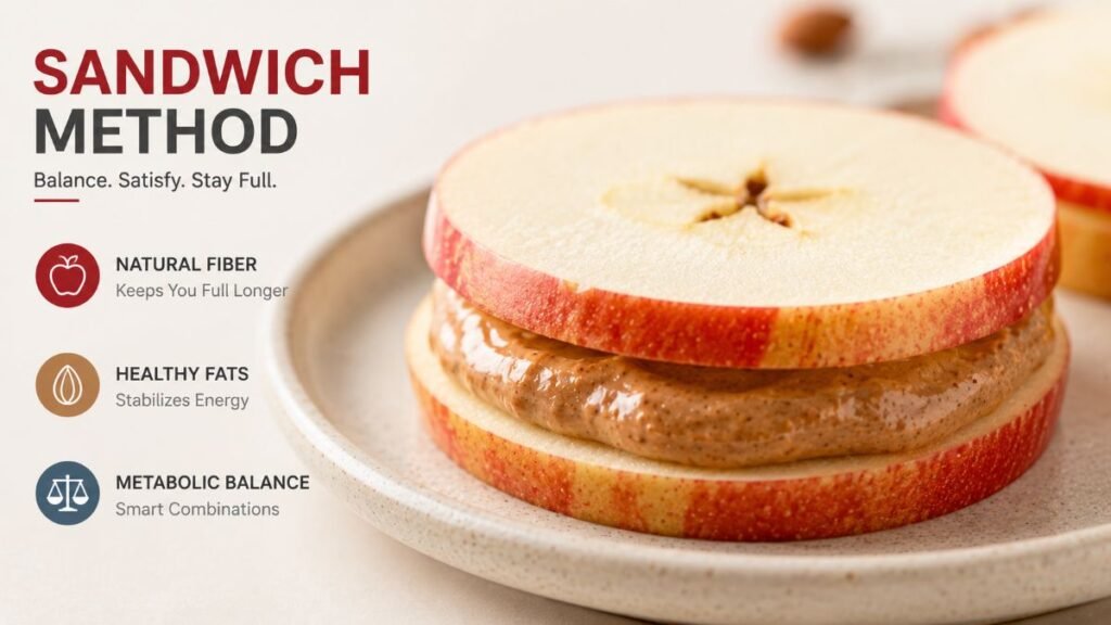 Sandwich method for protein desserts for weight loss