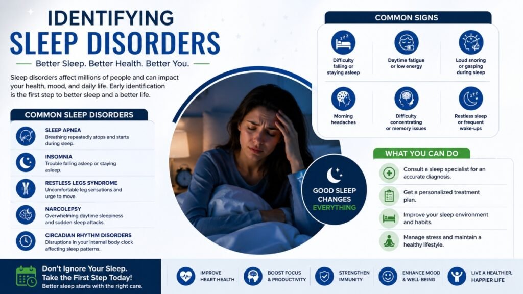 Identifying disorders at a private sleep clinic in the UK