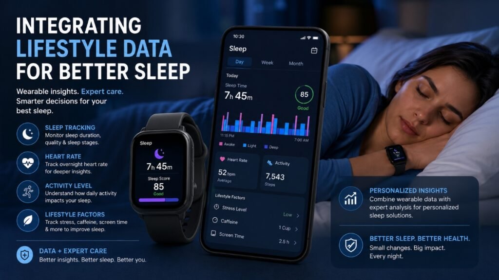 Using wearable data in a private sleep clinic in the UK
