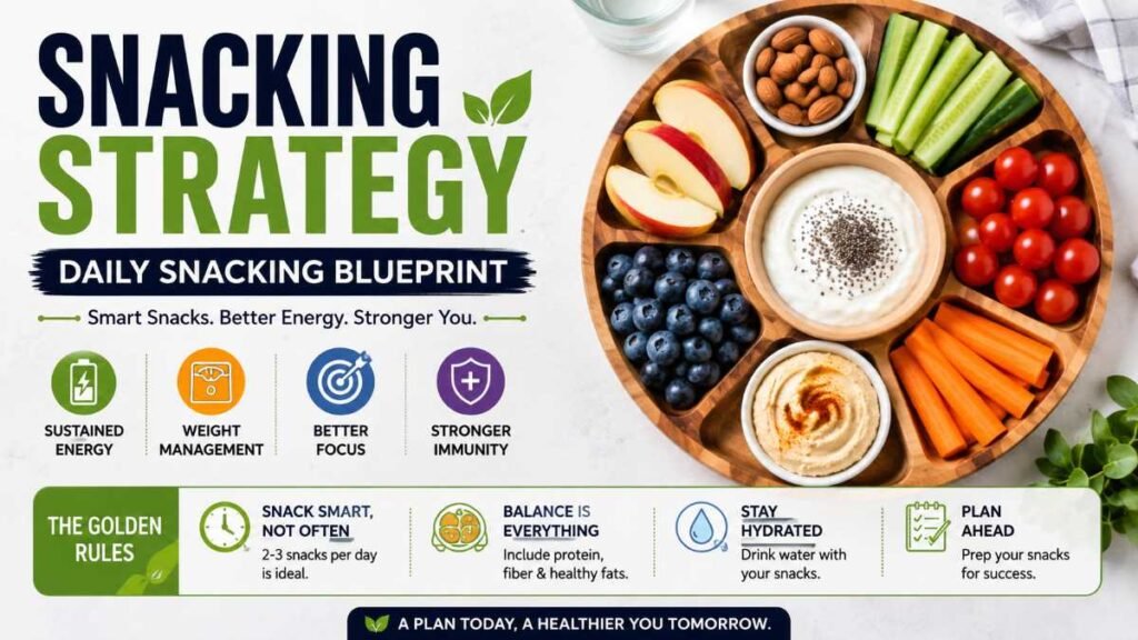Person planning their daily blood sugar friendly snacks menu