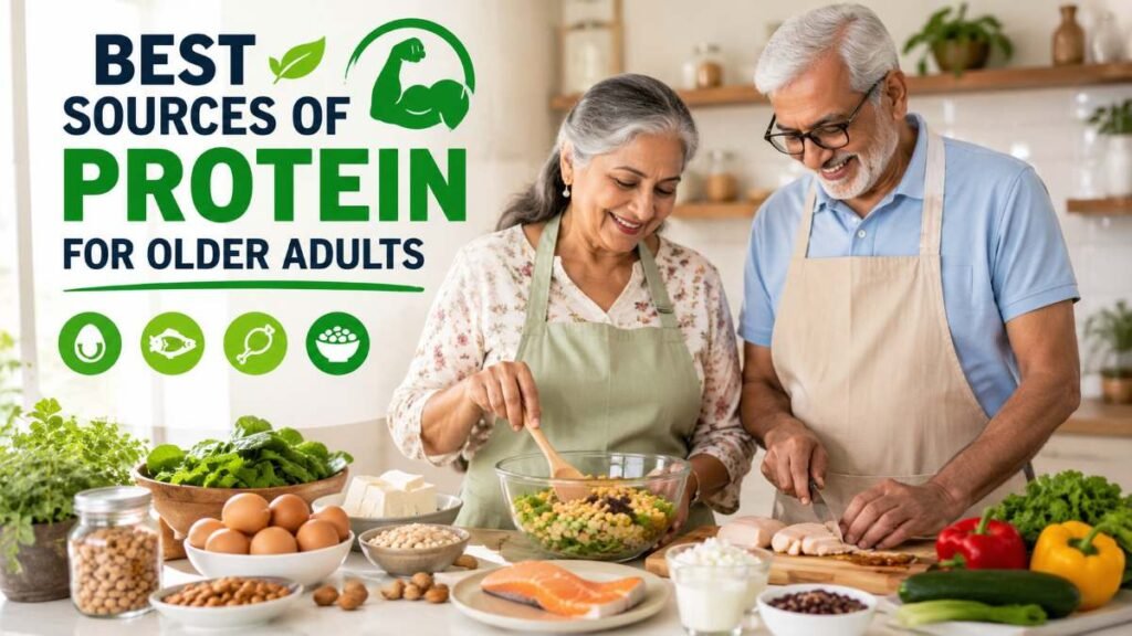 Best sources of protein for older adults in a balanced kitchen